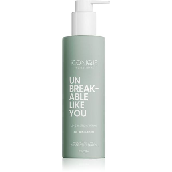 ICONIQUE Professional ICONIQUE Professional UNBREAKABLE LIKE YOU Length Strengthening балсам за укрепване на дължината на косата 250 мл.