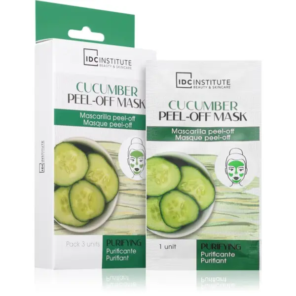 IDC INSTITUTE IDC Institute Cucumber отлепваща се маска за лице 3x8 гр.