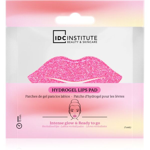 IDC INSTITUTE IDC Institute Glitter Lip Pink хидрогелна маска за устни 1 бр.