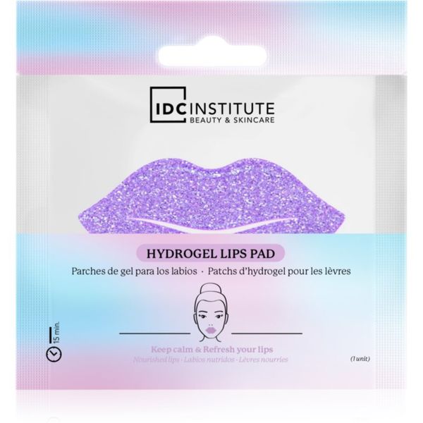 IDC INSTITUTE IDC Institute Glitter Lip Purple хидрогелна маска за устни 1 бр.
