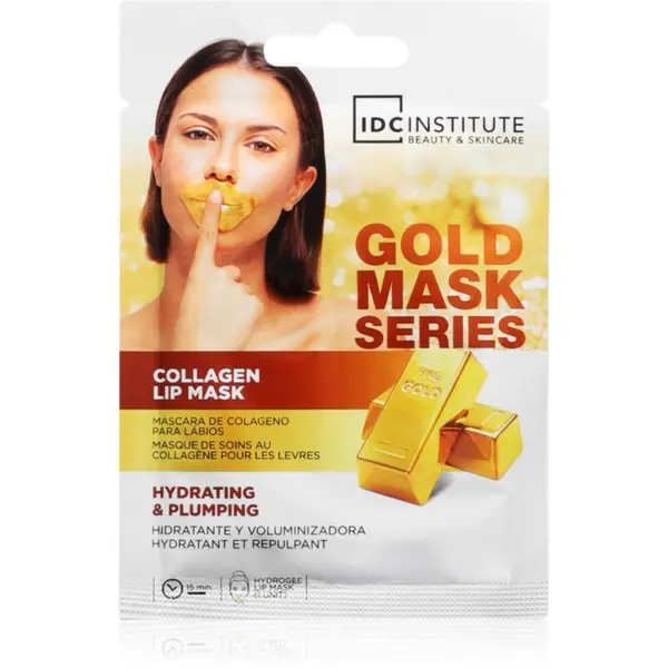 IDC INSTITUTE IDC Institute Gold Mask Series хидратираща маска за устни 8 гр.