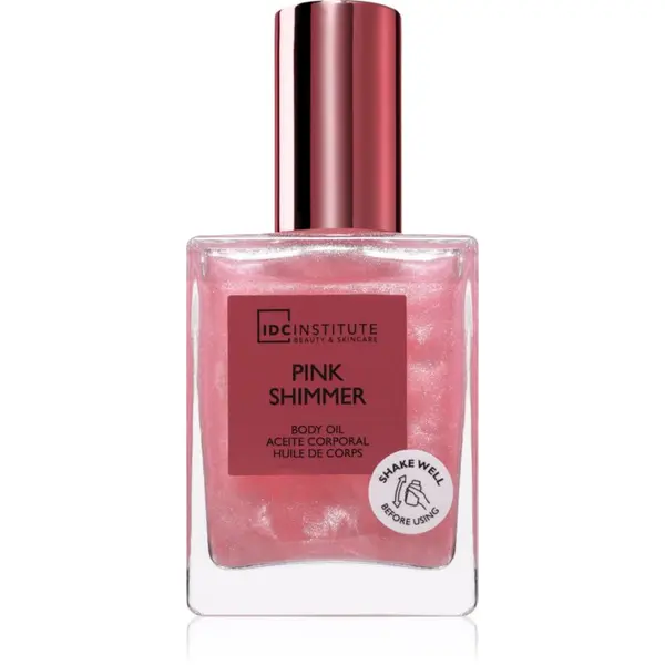 IDC INSTITUTE IDC Institute Shimmer Pink блестящо масло за тяло 45 мл.