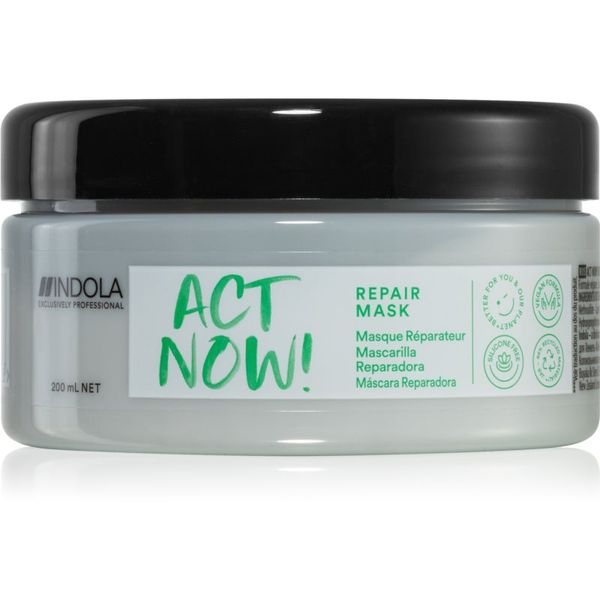 Indola Indola Act Now! Repair дълбоко регенерираща маска За коса 200 мл.