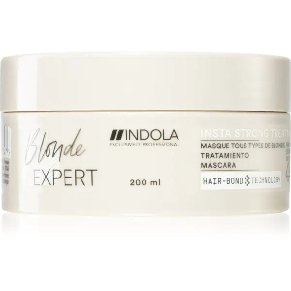 Indola Indola Blond Expert Insta Strong подхранваща маска за коса за руса коса 200 мл.