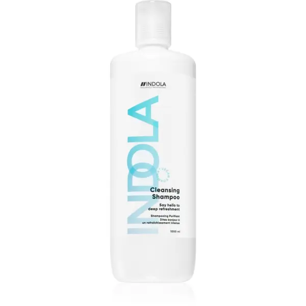 Indola Indola Cleansing Shampoo дълбоко почистващ шампоан 1000 мл.