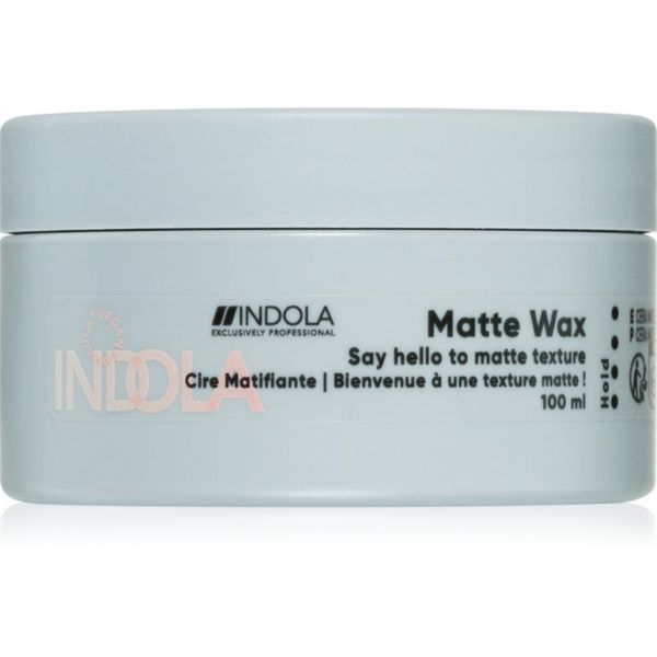 Indola Indola Matte Wax матиращ восък за коса 100 мл.