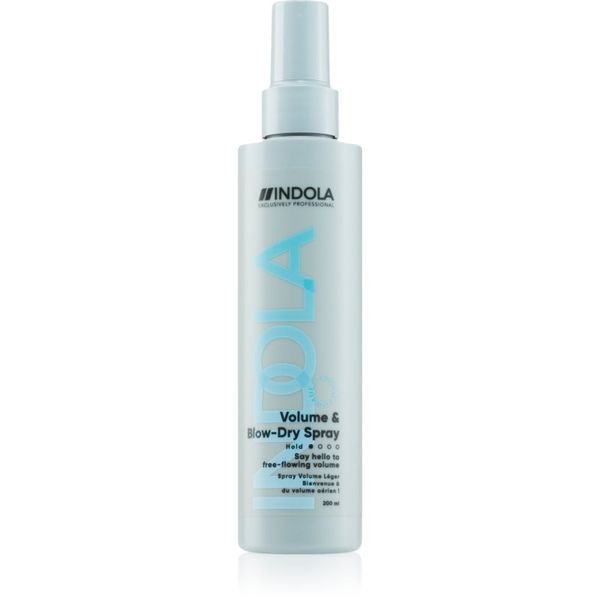 Indola Indola Volume & Blow-Dry Spray спрей за обем за финално оформяне на прическа със сешоар 200 мл.