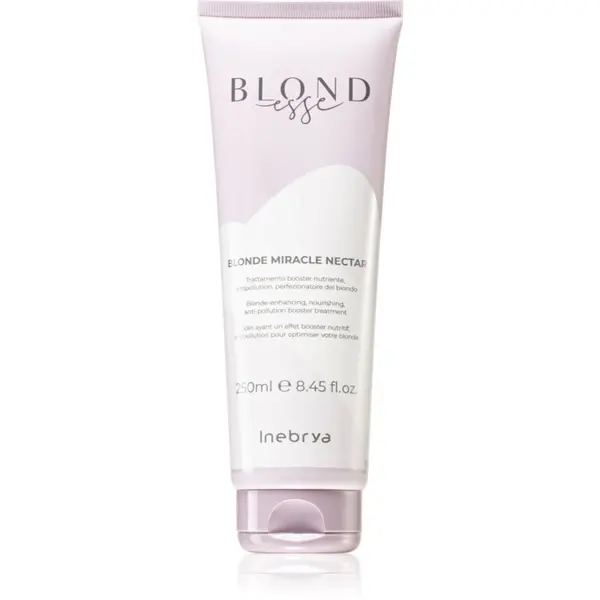 Inebrya Inebrya BLONDesse Blonde Miracle Nectar дълбоко подхранваща грижа за руса коса 250 мл.