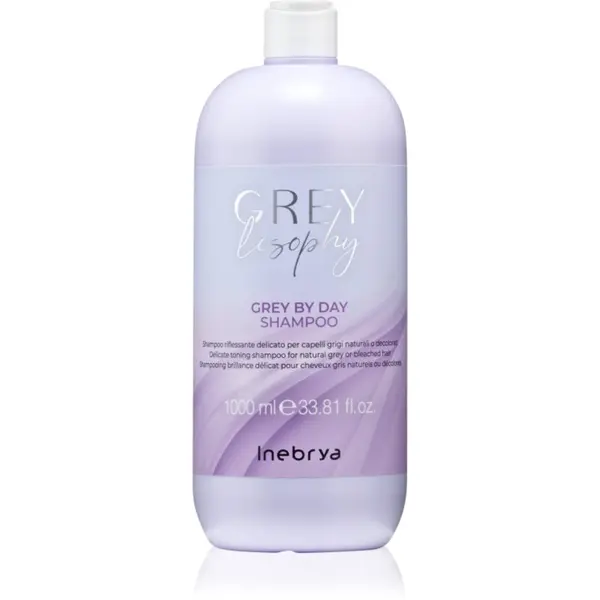 Inebrya Inebrya Greylosophy Grey By Day Shampoo тониращ шампоан за сива коса 1000 мл.