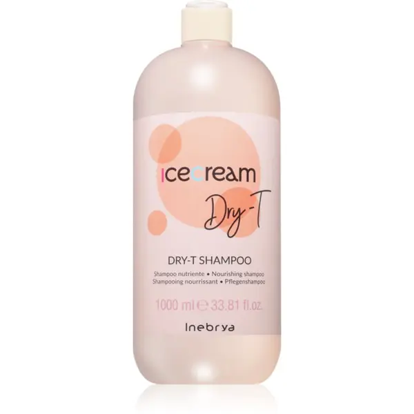 Inebrya Inebrya Ice Cream Dry-T Shampoo подхранващ шампоан за суха и увредена коса 1000 мл.