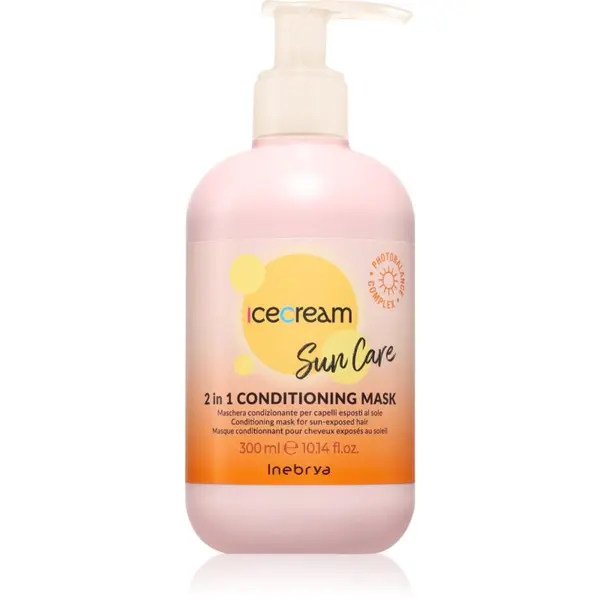 Inebrya Inebrya Sun Care 2 in 1 Conditioning Mask маска за коса за изтощена от слънце коса 300 мл.