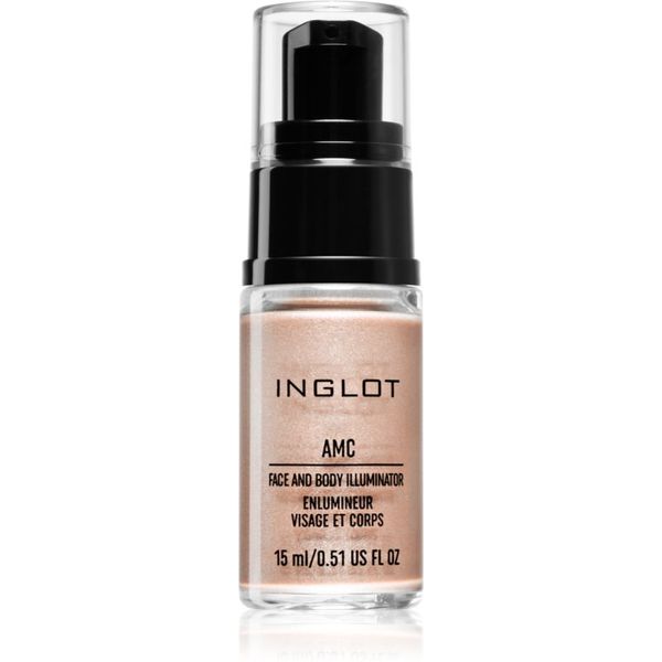 Inglot Inglot AMC кремообразен озарител за лице и тяло цвят 69 15 мл.