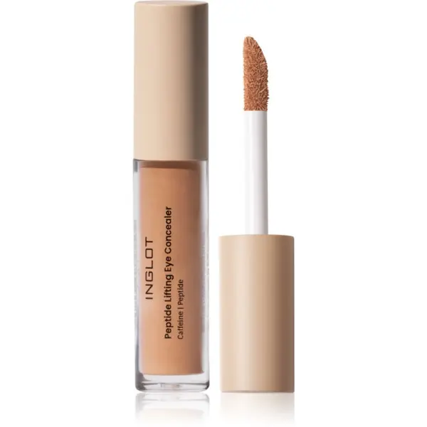 Inglot Inglot Peptide Lifting Eye Concealer течен коректор цвят 210 Rosy Brown 4.6 мл.