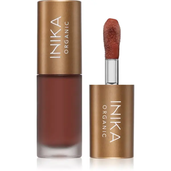 INIKA Organic INIKA Organic Lip Oil Collagen + Squalane тониращо олио за устни с колаген цвят Cinnamon 5 мл.