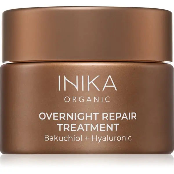 INIKA Organic INIKA Organic Overnight Repair Treatment нощна регенерираща маска за интензивна хидратация 50 мл.