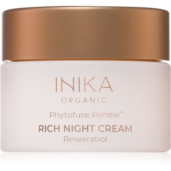 INIKA Organic INIKA Organic Phytofuse Renew Rich Night Cream антиоксидантен нощен крем 50 мл.