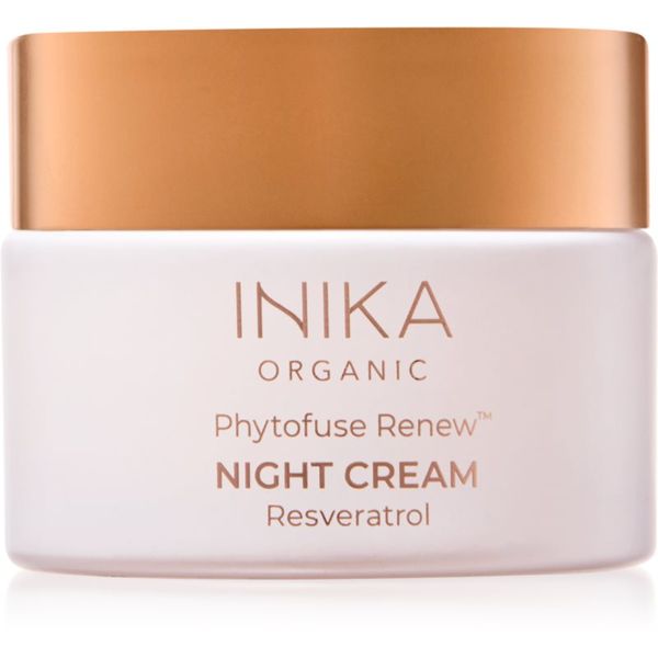 INIKA Organic INIKA Organic Phytofuse Renew Rich Night Cream антиоксидантен нощен крем с пробиотик 50 мл.