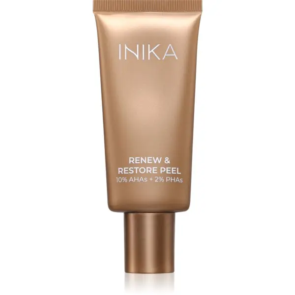 INIKA Organic INIKA Organic Renew + Restore Peel озаряваща пилинг маска s AHA 30 мл.