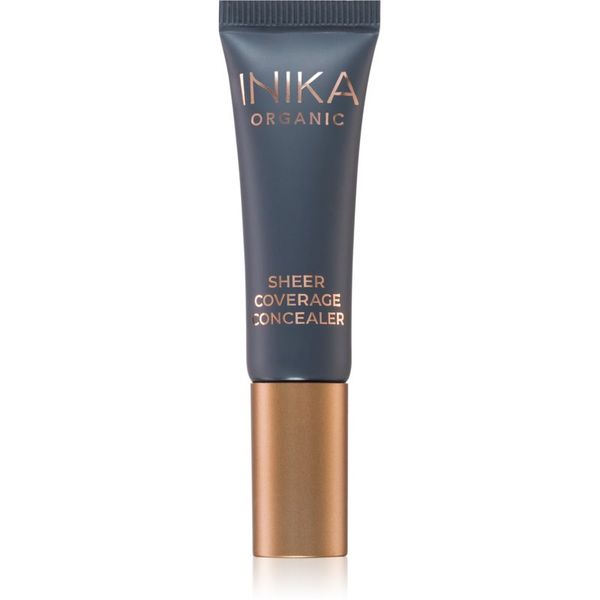 INIKA Organic INIKA Organic Sheer Coverage кремообразен покривен коректор против тъмни кръгове под очите цвят Porcelain 10 мл.