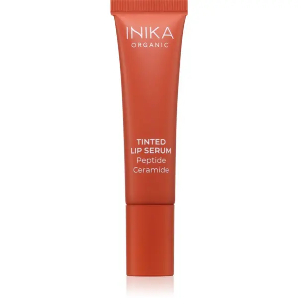 INIKA Organic INIKA Organic Tinted Lip Serum Peptide + Ceramide тониращ серум за устни цвят Rosewood 10 мл.