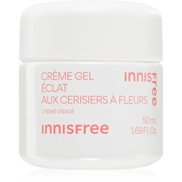 innisfree innisfree Cherry Blossom Glow Jelly Cream дълбоко хидратиращ крем в дълбочина за озаряване на лицето 50 мл.