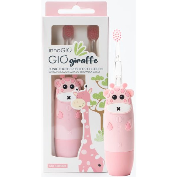 innoGIO innoGIO GIOGiraffe Sonic Toothbrush четка за зъби за деца Pink 1 бр.