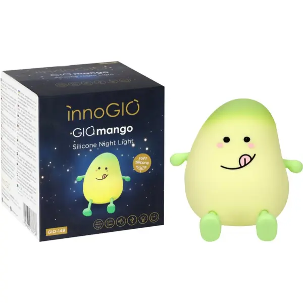 innoGIO innoGIO GIOmango затъмняваща се детска LED лампа 1 бр.