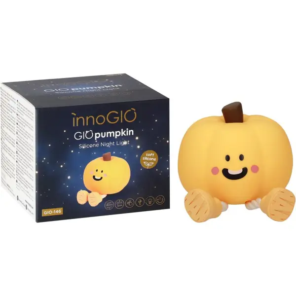 innoGIO innoGIO GIOpumpkin затъмняваща се детска LED лампа 1 бр.