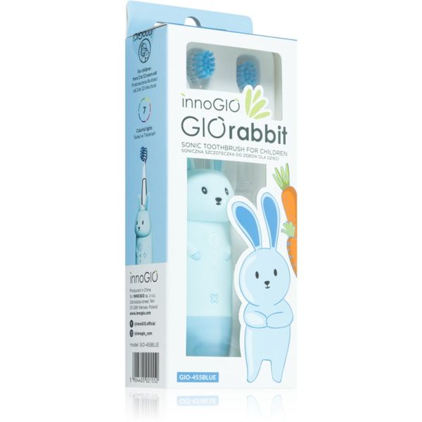 innoGIO innoGIO GIORabbit Sonic Toothbrush четка за зъби за деца Blue 1 бр.