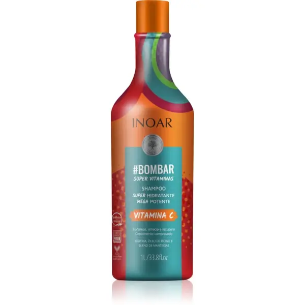 INOAR INOAR #Bombar Super Line Super Vitaminas шампоан с витамин С 1000 мл.
