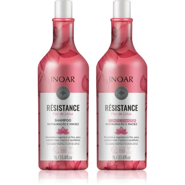 INOAR INOAR Résistance Flor de Lótus комплект за изтощена коса