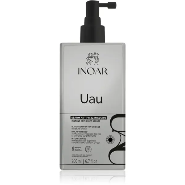 INOAR INOAR Uau Anti-Frizz изглаждащ серум против цъфтене 200 мл.