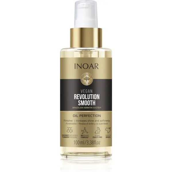 INOAR INOAR Vegan Revolution Smooth изглаждащо олио За коса 100 мл.