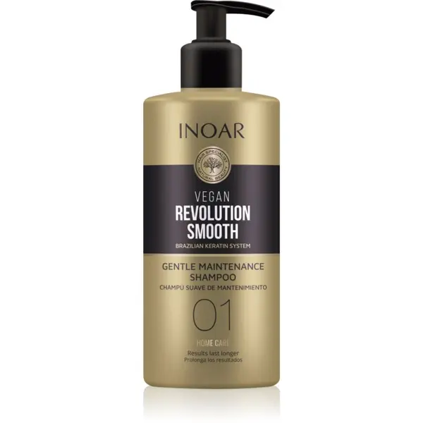 INOAR INOAR Vegan Revolution Smooth изправящ шампоан за суха и непокорна коса 350 мл.