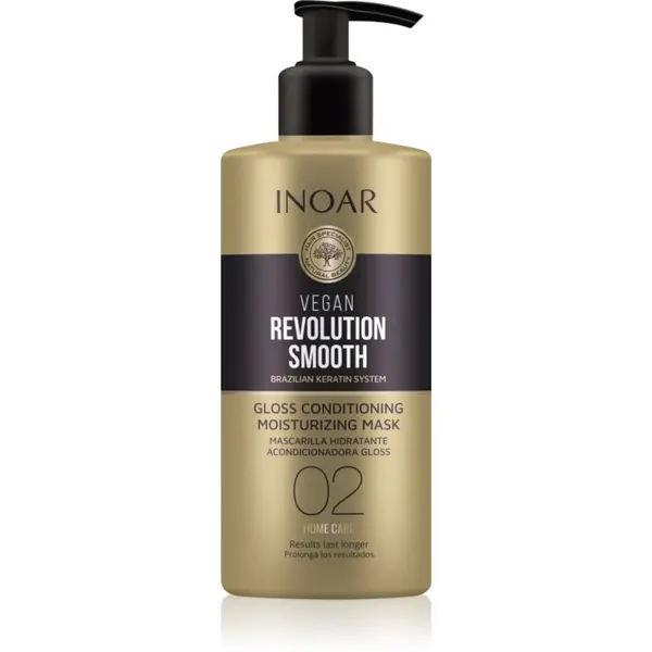 INOAR INOAR Vegan Revolution Smooth овлажняваща и изглаждаща маска За коса 350 мл.