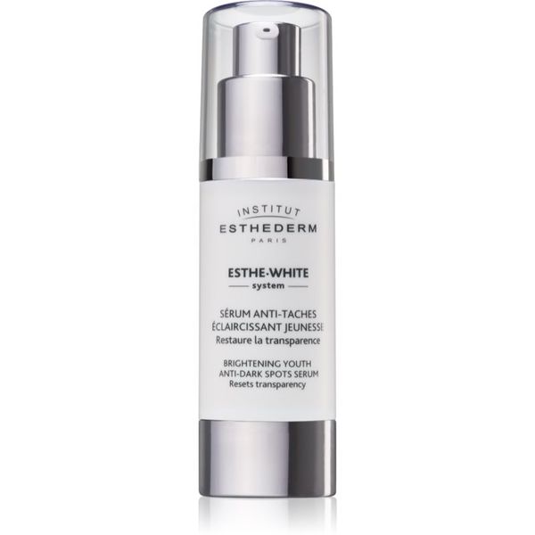 Institut Esthederm Institut Esthederm Esthe White Brightening Youth Anti-Dark Spots Serum интензивен избелващ серум за изравняване тена на лицето 30 мл.