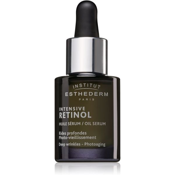 Institut Esthederm Institut Esthederm Intensive Retinol Oil Serum концентриран серум против признаците на стареене на кожата 15 мл.