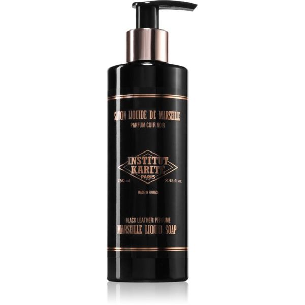 Institut Karité Paris Institut Karité Paris Black Leather Marseille Liquid Soap луксозен течен сапун 250 мл.