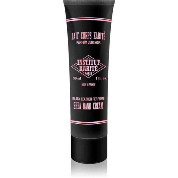 Institut Karité Paris Institut Karité Paris Black Leather Shea Hand Cream защитен крем за ръце 30 мл.