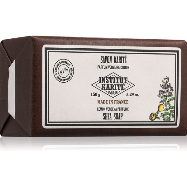 Institut Karité Paris Institut Karité Paris Lemon Verbena Shea Soap твърд сапун с масло от шеа 150 гр.