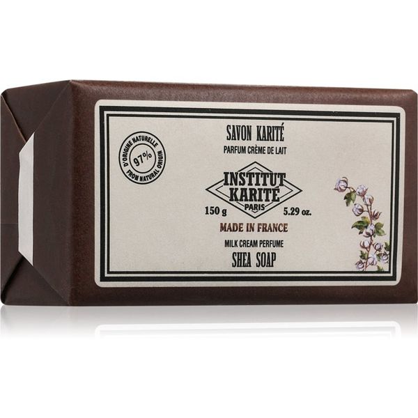 Institut Karité Paris Institut Karité Paris Milk Cream Shea Soap твърд сапун с масло от шеа Milk Cream 150 гр.