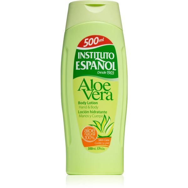 Instituto Español Instituto Español Aloe Vera успокояващ лосион за тяло 500 мл.