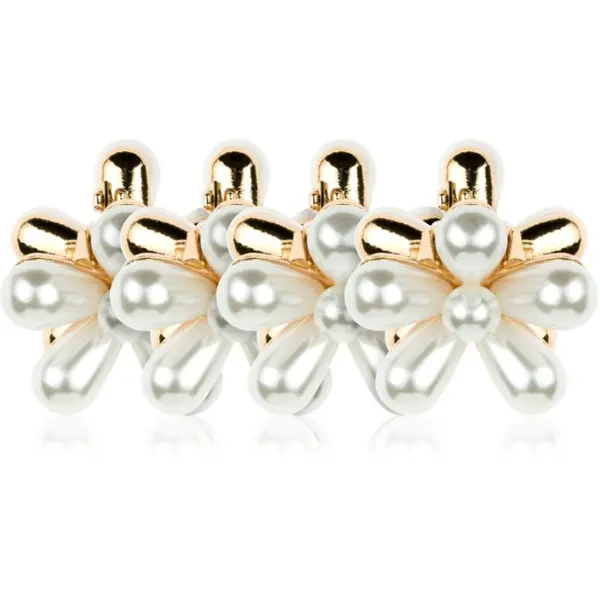 invisibobble invisibobble Clipstar Pearly Flower щипка за коса размер S 4 бр.