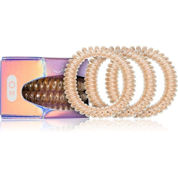 invisibobble invisibobble Slim Premium ластици за коса Bronze Me Pretty 3 бр.
