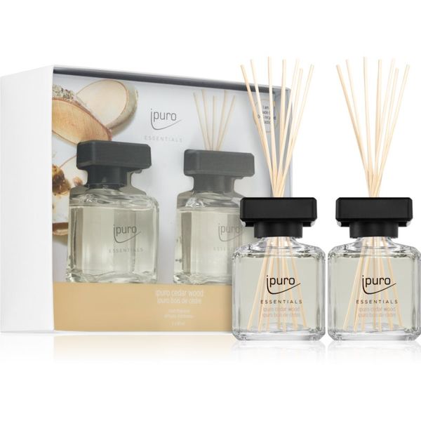 ipuro ipuro Essentials Cedar Wood подаръчен комплект 2x50 мл.