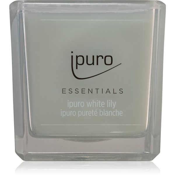 ipuro ipuro Essentials White Lily ароматна свещ 125 гр.