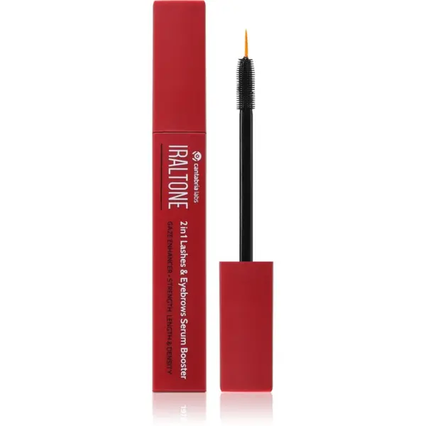IRALTONE IRALTONE 2in1 Lashes & Eyebrows Serum Booster възстановяващ растежа на миглите серум 10 мл.