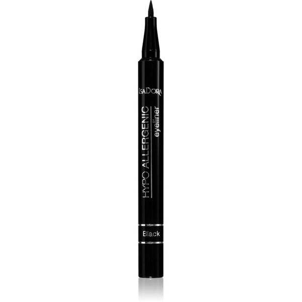 IsaDora IsaDora Hypo-Allergenic Eyeliner очна линия в писалка за чувствителни очи цвят 30 Black 1 мл.