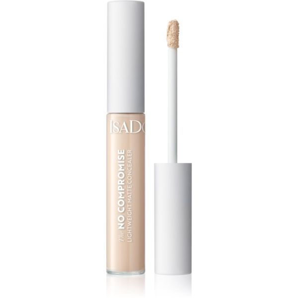 IsaDora IsaDora No Compromise Lightweight Matte Concealer кремообразен покривен коректор цвят 1NW 10 мл.