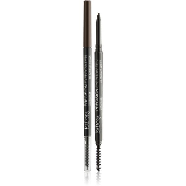 IsaDora IsaDora Precision Eyebrow Pen прецизен молив за вежди цвят 04 Medium Brown 0,09 гр.